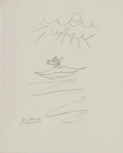 
Pablo PICASSO (1881-1973), d'après
Reproduction...