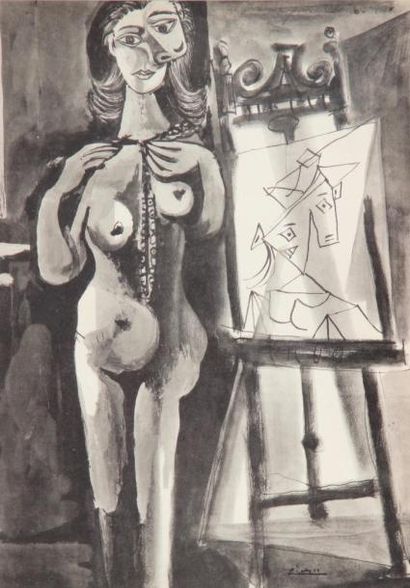 
Pablo PICASSO (1881-1973), d'après
Reproduction...