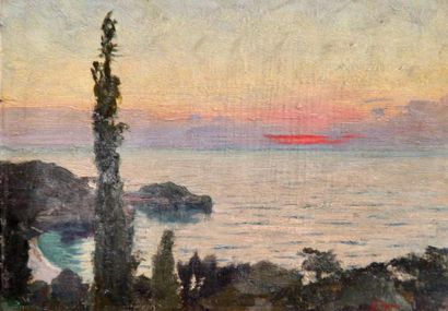 Fausto ZONARO (1854-1929)

Vue de Monaco...
