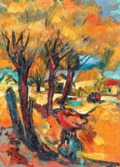 Louis AMALVY (1918-2003)

Forêt en automne...