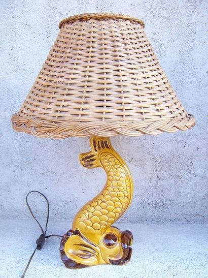 VALLAURIS - vers 1940/50

Grande lampe et...