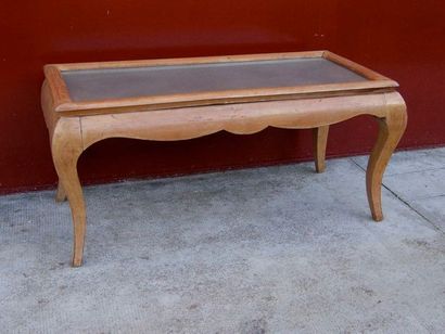 RENÉ PROU (1889-1947) 

Table basse en sycomore...