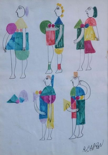 Roger CAPRON (1922-2006)

Personnages

Encre...