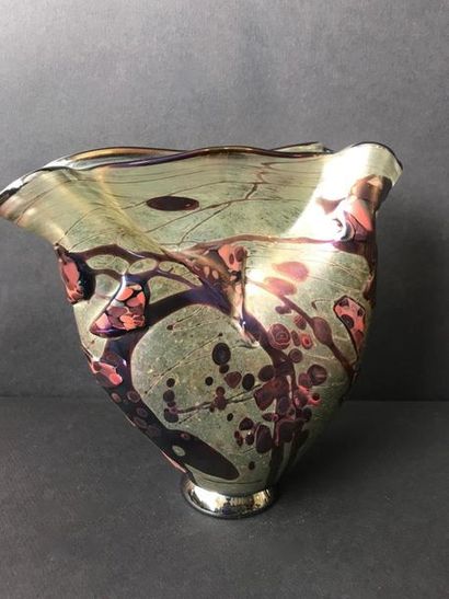 Robert PIERINI (1950)

Vase en verre soufflé...