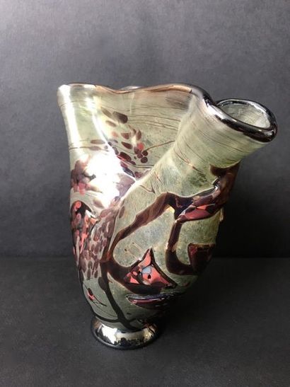 Robert PIERINI (1950)

Vase en verre soufflé...
