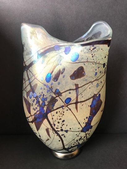 Robert PIERINI (1950)

Vase en verre soufflé...