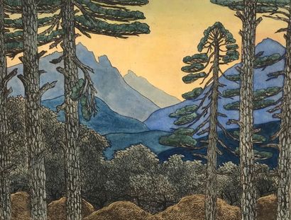 Guido COLUCCI (1877-1949)

Paysages corses

Deux...