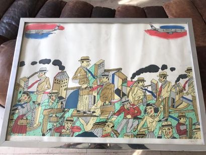 Antonio SEGUI (1934)

Air Inter - 1988

Lithographie...