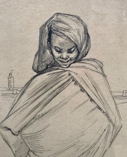 Émile Marie BEAUME (1888-1967)

Enfant marocain...