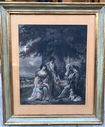 Ecole anglaise du XIXème siècle

La famille

Gravure...