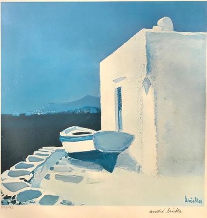 André BRICKA (1922-1999)

Paysage grec

Lithographie...