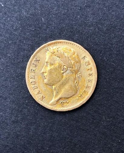 1 pièce de 20 francs or Napoléon 1er empereur...