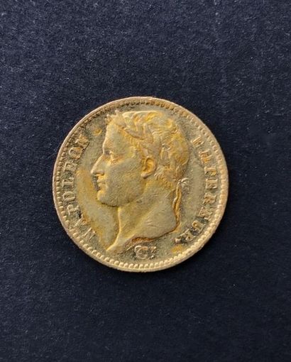 1 pièce de 20 francs or Napoléon 1er empereur...