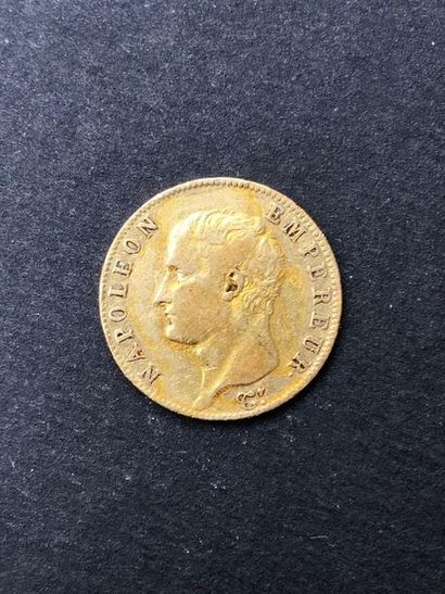 1 pièce de 20 francs or Napoléon Ier empereur...