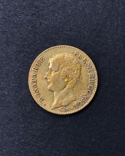 1 pièce de 20 francs or Napoléon Ier consul...