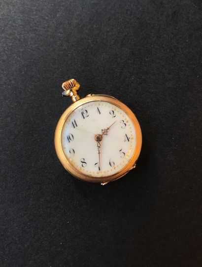 Petite montre de col en or jaune

P : 16,6...