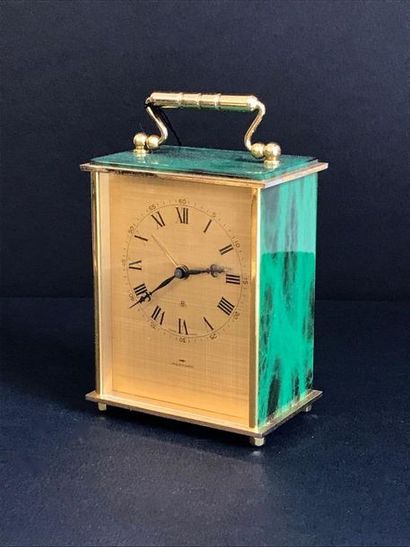 JAQUET DROZ

Pendulette en laiton avec placage...