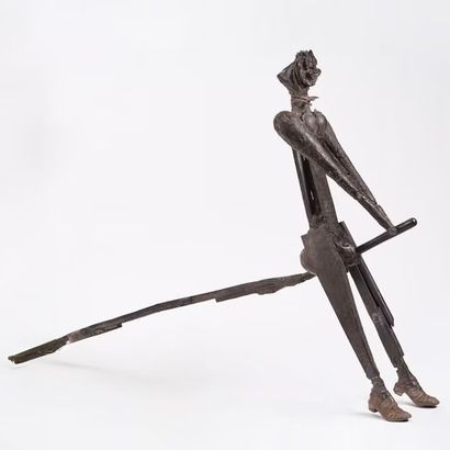Louis CANE (1943-2024)
Grande sorcière 
Sculpture...