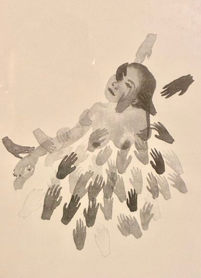 D'après Odonchimeg Davaadorj
Les mains
Gravure
28...