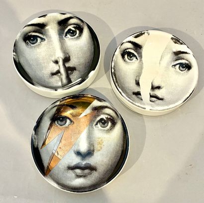 Piero FORNASETTI (1913-1988)
Coupelles en...