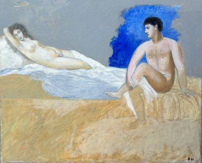 Pierre NIVOLLET (Né en 1946)
Odalisque
Huile...