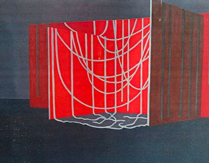 Franck EON (né en 1961)
Nature morte d'espaces
Acrylique...