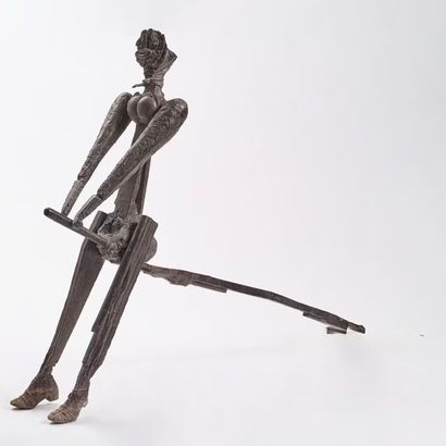 Louis CANE (1943-2024)
Grande sorcière 
Sculpture...