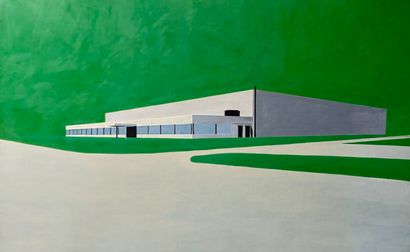 Damien MAZIERES (né en 1975)
Sans titre (maisons...