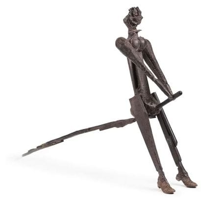 Louis CANE (1943-2024)
Grande sorcière 
Sculpture...