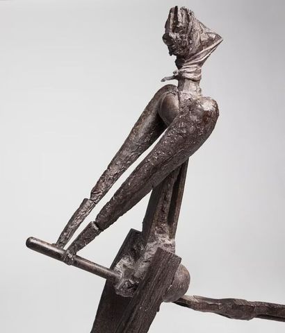 Louis CANE (1943-2024)
Grande sorcière 
Sculpture...