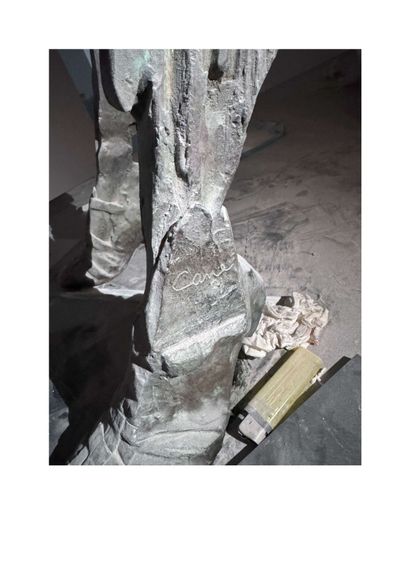 Louis CANE (1943-2024)
Grande sorcière 
Sculpture...