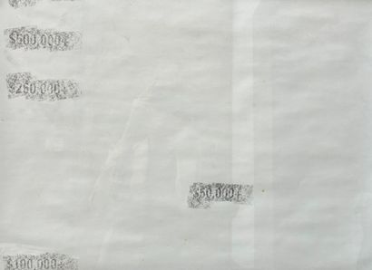 Andrea FOGARASI (né en 1977)
MOCA Sums, 2006
Graphite...