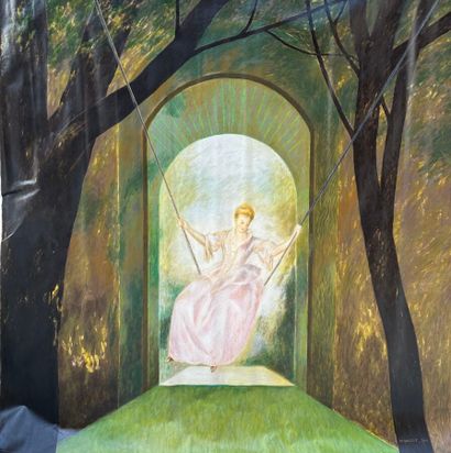 Pierre NIVOLLET (Né en 1946)
Jeune fille...