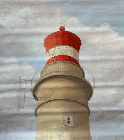 Rémi BOURQUIN (Né en 1961)
Phare de Belle...