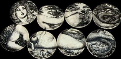 Piero FORNASETTI (1913-1988)
Série complète...