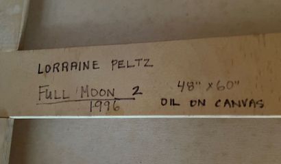 Lorraine PELTZ (Née en 1959)
Full moon II
Huile...