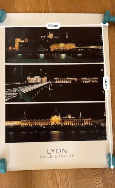 Ensemble d'affiches d'exposition d'art, feria,...