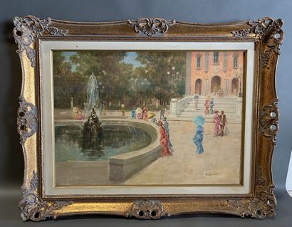 Amadeo BOCCHI (1883-1976)
Une après-midi...