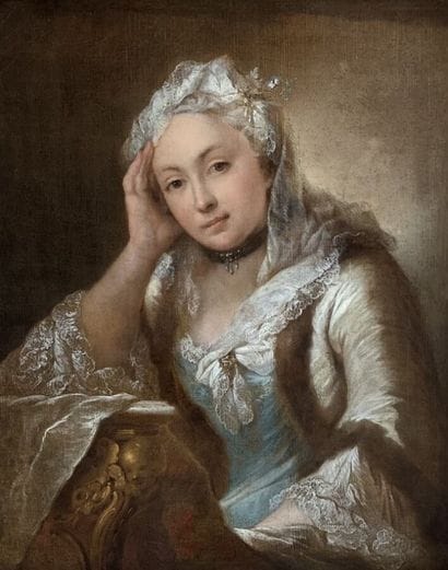 Attribué à Alessandro LONGHI (1733-1813)
Portrait...