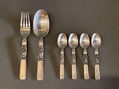 Johan ROHDE pour GEORG JENSEN (1866-1935)
Suite...
