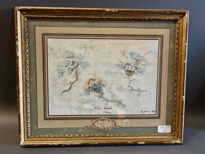 Jean-Baptiste PILLEMENT (1728-1808)
Fleurs...