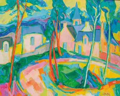 Raymond SOLARI (1947-1989)
Vieux village...