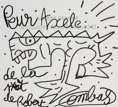 Robert COMBAS (Né en 1957)
Sans titre Dessin...