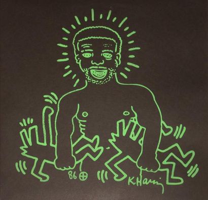Keith HARING (1958-1990)
Larry Levan, 1986...