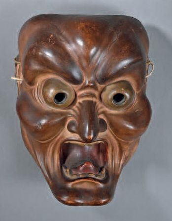 MASQUE populaire peut-être de Kagura, en...