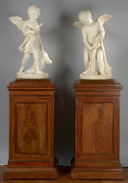 Pietro TENERANI (Carrare, 1789 - Rome, 1869)
Deux...