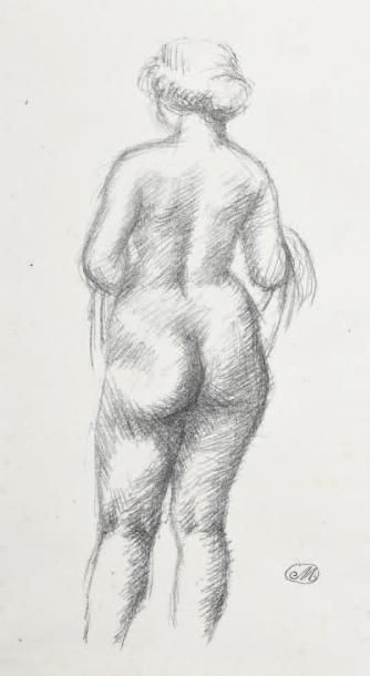 Aristide MAILLOL (1861-1944)
Femme debout,...
