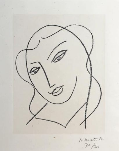 Henri MATISSE (1869-1954)
Étude pour la vierge...