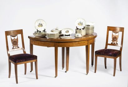 Ensemble de salle à manger
De style Directoire,...
