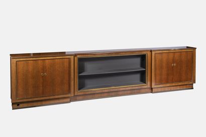 Jules LELEU (1883 - 1961) 
Enfilade en bois...